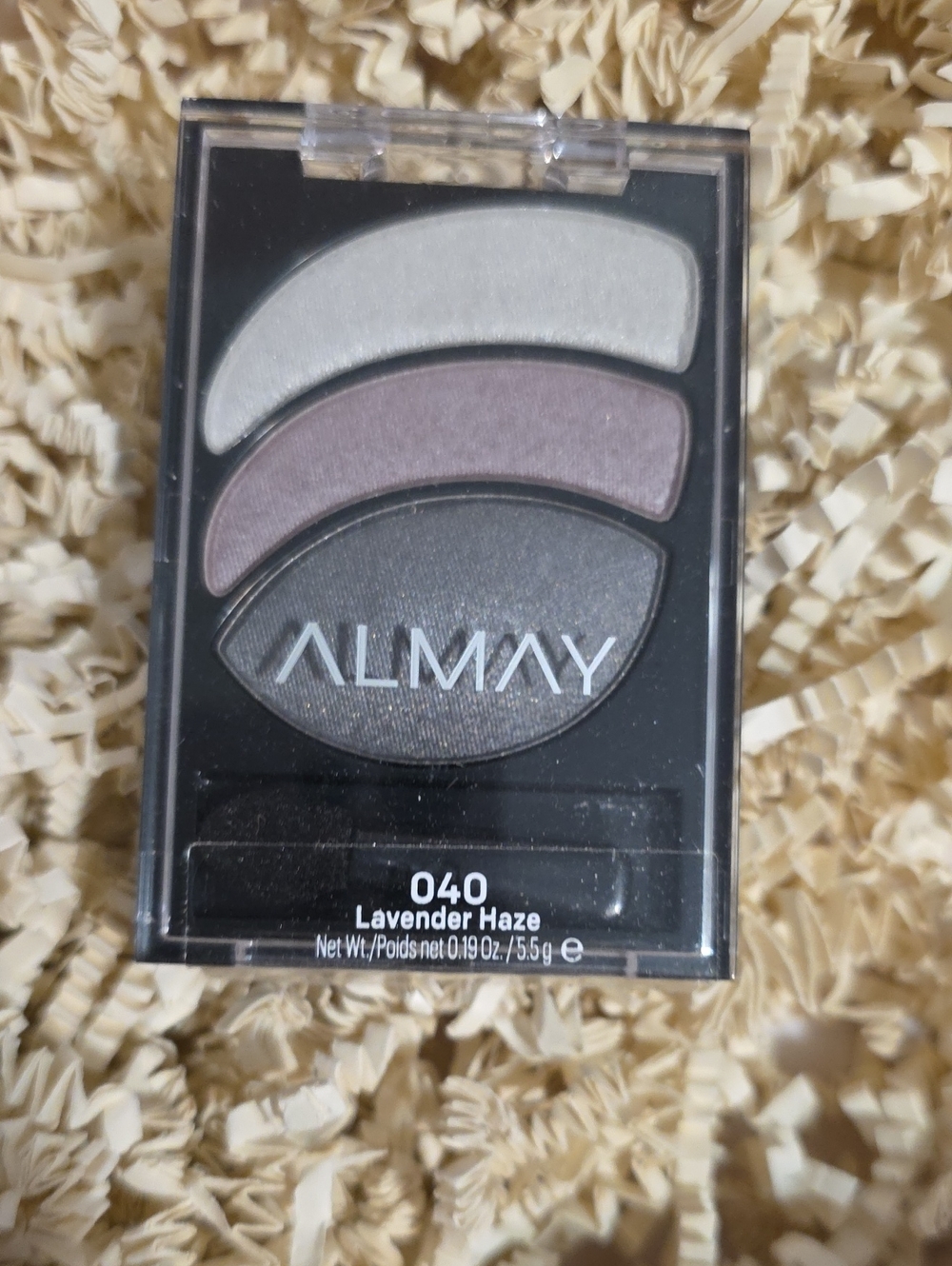 Almay Lavender Haze Eyeshadow Trio - Silver, Lavender, Charcoal
